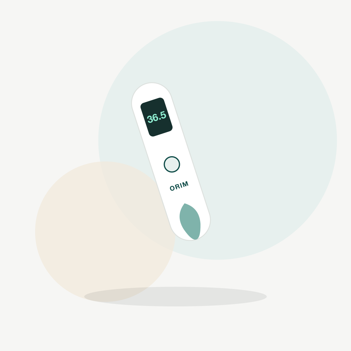 Infrared ear thermometer, 1-sec read